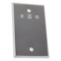 Tapa ciega de aluminio / Espesor 1.02 mm / 2 diámetros 3 mm (0.11') / Peso 0.024 kg / Uso interior y exterior | SIERRA STORE