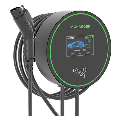 Estación de Carga para Vehículos Eléctricos / 48 A / 11.5 kW / Conector Tipo 1 (SAE J1772) / 220-250 V Monofásico y 380-480 V | SIERRA STORE