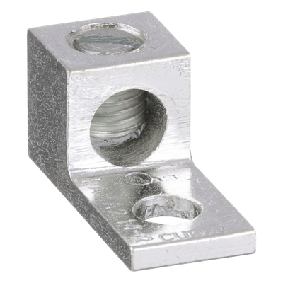 PANDUIT LAMA2-14-C - Conector Mecánico de Aluminio / Un Orificio 1/4" / Un Barril / Cable 14 a 2 AWG / 600 V / 90°C | SIERRA STORE