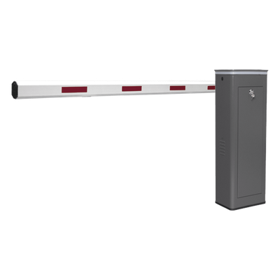 ACCESSPRO KT-XBF-LB - Barrera Vehicular Automática / Apertura 1.5 s / Brazo 3 m (9.8 ft) / Encoder Electrónico / Corona LED | SIERRA STORE