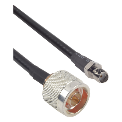 EPCOM INDUSTRIAL SN-240UF-SMAH-60 - Cable Coaxial LMR-240 / 60 cm (1.97 ft) / Conector N Macho a SMA Hembra / RG-8/U | SIERRA STORE