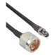 EPCOM INDUSTRIAL SN-240UF-SMAH-60 - Cable Coaxial LMR-240 / 60 cm (1.97 ft) / Conector N Macho a SMA Hembra / RG-8/U | SIERRA STORE