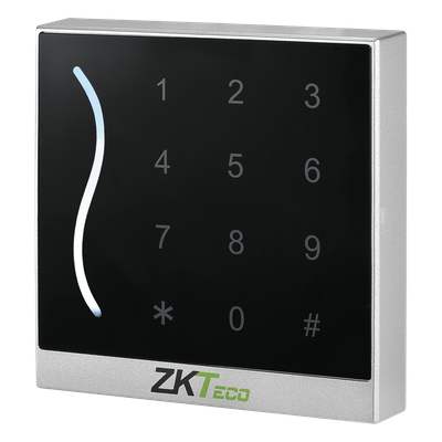 Lector de Proximidad y Teclado / 125 kHz EM / Wiegand 26/34 Bits / IP65 / Rango 5 cm / -20°C a 65°C / 2.95 x 2.95 x 0.63 pulgadas | SIERRA STORE