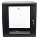 Gabinete de Pared / 12U / 19" / 455 mm Profundidad / Cristal Templado / 80 kg Carga / 1.99 x 2.04 x 1.57 pies | SIERRA STORE