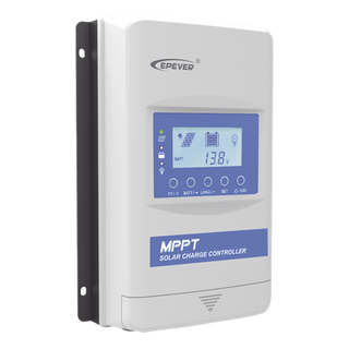 Controlador Solar MPPT / 40A / 12/24V / Voc 100V / RS-485 / Baterías LiFePO4 / IP32 | SIERRA STORE