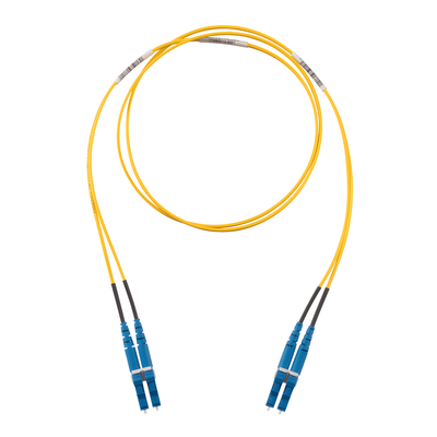 PANDUIT F92ERLNLNSNM025 - Jumper de Fibra Óptica / Monomodo 9/125 OS2 / LC-LC Dúplex / OFNR Riser / 25 m (82.02 pies) / Amarillo | SIERRA STORE
