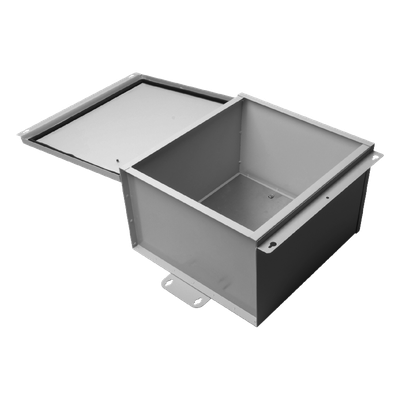 EPCOM INDUSTRIAL EI-PC-4040-25 - Gabinete de Telecom. de Acero Galvanizada con Plato Interior (400 x 400 x 250 mm). SE PUEDE PONER | SIERRA STORE