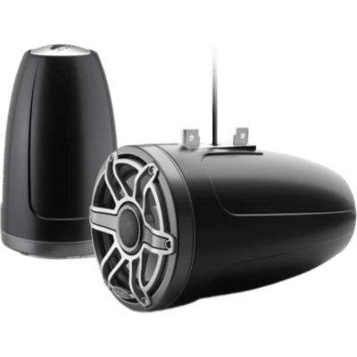 Bocinas Cerradas para Torre / 8.8" (224 mm) / Coaxial Cerrado / Acabado Titanio / Rejilla Deportiva de Titanio / RMS 125 W / | SIERRA STORE