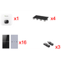 Kit Solar Interconexion  / 10kW  220Vca / Inversor GROWATT / Montaje Incluido...