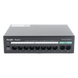 Switch PoE+ No Administrable / 8 Puertos PoE+ 10/100 / 2 Uplinks Gigabit / 110 W / Sin Ventilador / Protección 4 kV | SIERRA STORE