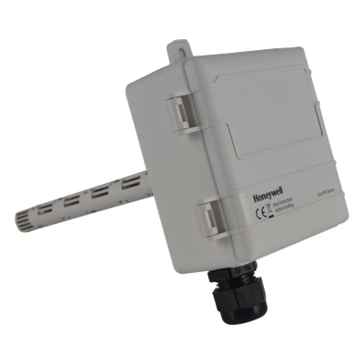 Sensor de Humedad y Temperatura / Montaje en Ducto / Salida 0-5 V/0-10 V o 4-20 mA / Precisión ±2% HR / Termistor 20 kOhm / IP20 / -40 | SIERRA STORE