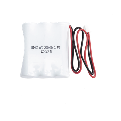 Batería de Emergencia / Ni-Cd / 3.6V DC / 1000 mAh / Compacta | SIERRA STORE