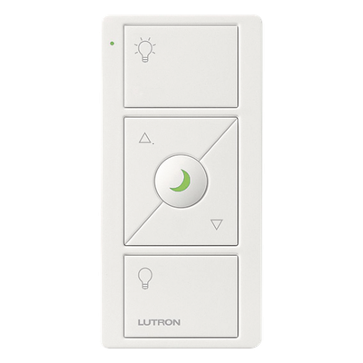 Control remoto inalámbrico / 3 botones + subir-bajar / luz nocturna / RF 431-437 MHz / batería CR2032 / Caseta Wireless y RadioRA 2 / | SIERRA STORE