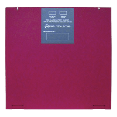Gabinete para Baterías de Respaldo / 2 x 12 VCD 26 Ah / Panel Frontal Ciego / Knockouts Múltiples / Compatible con Cargador CHG-75 / | SIERRA STORE