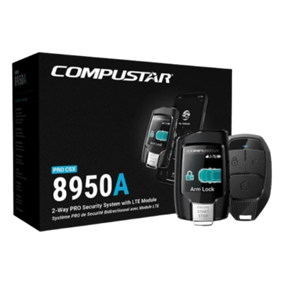 Kit de Alarma Vehicular / 2 Vías / Control LCD Bidireccional / Alcance 1 km (0.62 mi) / Módulo LTE X1 / GPS X1-MAX / Sirena 105+ dB | SIERRA STORE