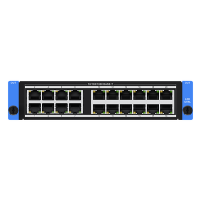 HIKVISION DS-C66S-20NO - Tarjeta de Salida LED / 20 Puertos Ethernet Gigabit / 4K HDR10 / Carga 10.4 MP / 16 Capas / Doble Slot | SIERRA STORE