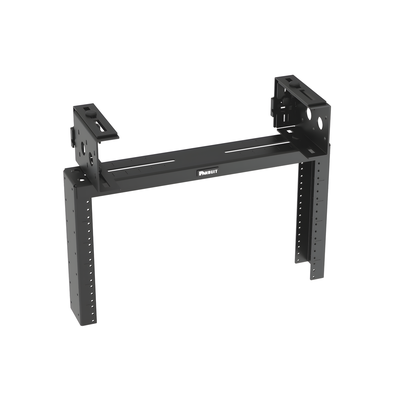 PANDUIT PZLRB6U - Rack de Distribución Aérea de 2 Postes / 6 UR / Rieles Roscados #12-24 / Carga 36 kg / Profundidad 83 mm | SIERRA STORE