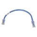 PANDUIT UTPSP1BUY - Cable de Parcheo UTP Cat6 / 24 AWG / CM / 0.3 m (1 ft) / Azul | SIERRA STORE