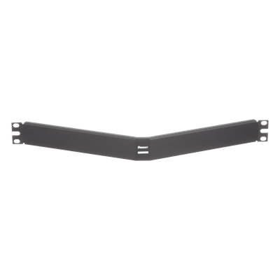 PANDUIT CPAF1BLY - Tapa Ciega para Rack / 19' / 1UR / Acero 16 Gage / Angulada / 482.6 x 43.7 mm | SIERRA STORE