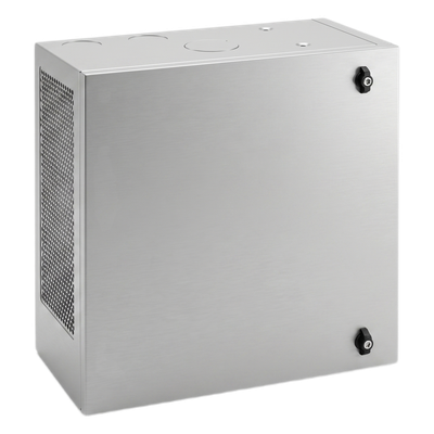 Gabinete de Pared 12U / Acero 1.9 mm / Puerta L 120° / Rack 19" / RAL 7035 / 1219 x 610 x 313 mm | SIERRA STORE