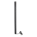 PDU Vertical para Rack / 18 Tomas NEMA 5-15R / 15A / 1.22 m (48 in) / Montaje Rack o Panel / Acero Negro | SIERRA STORE