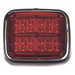 Luz de Advertencia LED / 8 x 6" (203 x 152 mm) / 24 LEDs / IP67 / 12-30 VCC / Patrones Múltiples / SAE-ECE | SIERRA STORE