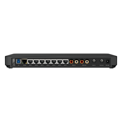 Procesador AV / 9 Cámaras / 8 Micrófonos / 4 Altavoces / PoE / DSP Terceros | SIERRA STORE