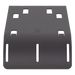 PANDUIT PWBWFWBL - Baja de Cable Para Charola Wire Basket / Sin Herramienta / Acero Certificado UL / 6 Anchuras 102-609 mm / 3 Alturas | SIERRA STORE