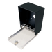 Gabinete para Montaje en Poste / Acero 1.2 mm / Pintura en Polvo / IP65 / Placa Frontal de Acero Inoxidable / 128x170x94 mm | SIERRA STORE