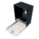 Gabinete para Montaje en Poste / Acero 1.2 mm / Pintura en Polvo / IP65 / Placa Frontal de Acero Inoxidable / 128x170x94 mm | SIERRA STORE