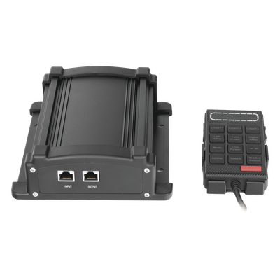Sirena Vehicular / 100W / 115 dB / Controlador Unimando con Micrófono / 7 Tonos Americanos / Compatible Barras X67/X75 | SIERRA STORE