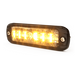Luz Direccional LED / Ámbar/Violeta / Tecnología HINVII / 12-24 VDC / Perfil Ultrabajo / -40°C a +65°C (-40°F a +149°F) | SIERRA STORE