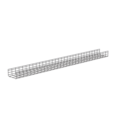 PANDUIT PWB6X12BL - Charola Wire Basket / 12 in (305 mm) Ancho / 6 in (152 mm) Alto / 10 ft (3 m) Largo / 626 Cables Cat6 / Negro | SIERRA STORE