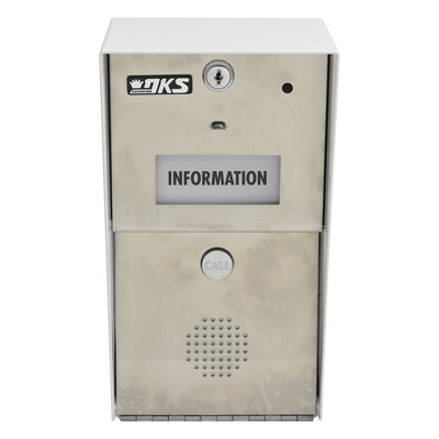 Estación de información / Comunicación full duplex / Línea telefónica analógica, digital o VoIP / Marcación automática 10 u 11 dígitos | SIERRA STORE