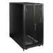 Gabinete Rack / 24U / Montaje en Pared o Piso / Carga Estática 1,365 kg / Puerta Perforada Hexagonal / Rieles Ajustables 905 mm | SIERRA STORE