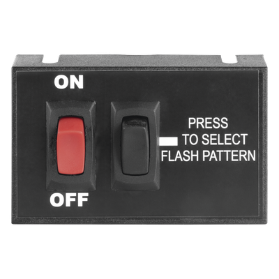 Switch Universal / 12 VCC / 15 A / 3.5'' x 2.15'' / Control de Patrones de Destello | SIERRA STORE