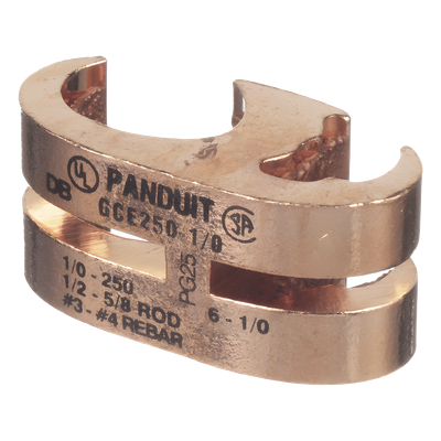 PANDUIT GCE1/0-1/0-L - Conector de Conexión a Tierra tipo E / Cobre 6 AWG SOL a 1/0 AWG STR (16–50 mm²) / Diseño Multiconductor / | SIERRA STORE