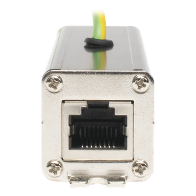 Protector contra sobretensiones / 10Gbps / PoE++ 90W / 10kA / RJ45 blindado / Carril DIN | SIERRA STORE