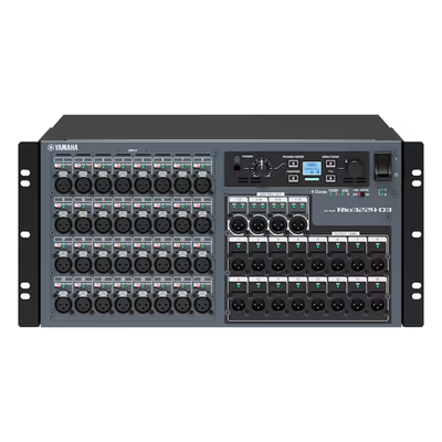 Rack de Expansión E/S / 32 Entradas Analógicas / 24 Salidas / Dante / Redundancia de Fuente | SIERRA STORE
