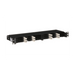 PANDUIT FLEX1UPN04 - Panel de Distribución de Fibra Óptica / 1 UR / 19" / 144 Fibras / 18 Cassettes HD Flex / 4 Espacios / 1.72" (43.7 | SIERRA STORE