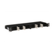 PANDUIT FLEX1UPN04 - Panel de Distribución de Fibra Óptica / 1 UR / 19" / 144 Fibras / 18 Cassettes HD Flex / 4 Espacios / 1.72" (43.7 | SIERRA STORE