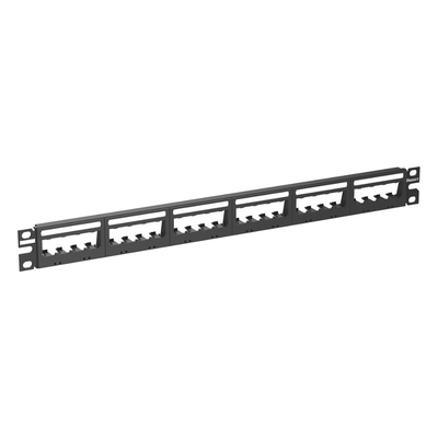 PANDUIT UICMPP24BLY - Panel de Parcheo Modular / 24 Puertos / 1UR / 19in / Plano / Sin Blindaje / TIA-606-C | SIERRA STORE