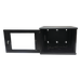 LINKEDPRO BY EPCOM LW-06-05-06-UBG - Gabinete de Montaje en Pared, Con Puerta de Cristal, de 19in, 6UR, Color Negro | SIERRA STORE