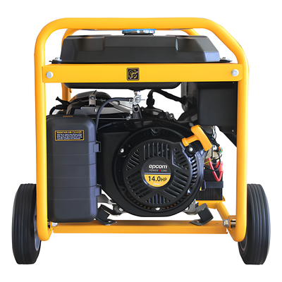 Generador a Gasolina / 6.5 kW Nominal / 7 kW Máxima / Salida Bifásica 110/220V / 12 Horas Continuas / Arranque Electrónico / 97 dB(A) | SIERRA STORE