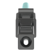 PANDUIT FSOCLCX - Conector LC de Empalme por Fusión / Multimodo 50/125 µm / OM3/OM4/OM5 / Pérdida ≤0.3 dB / -40°C a 75°C / Aqua | SIERRA STORE