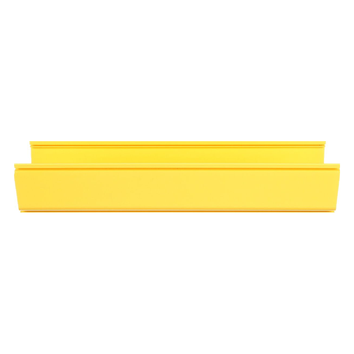 PANDUIT FR6X4YL2 - Canaleta FiberRunner™ 6X4, de PVC Rígido, Color Amarillo, 2 m de Largo | SIERRA STORE