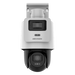 HIKVISION DS-2SE2C400MWG-E/14 - Cámara PTZ TandemVu IP / Dual Sensor 4 MP + 4 MP / Lentes 2.8 mm + 8 mm / Dual Light IR + Blanca 30 m | SIERRA STORE