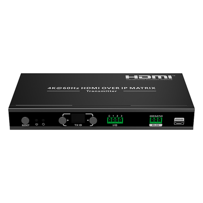 Extensor HDMI sobre IP / Transmisor / 4K@60Hz / 120 m (394 ft) / HDMI 2.0 / HDCP 2.2 / PoE / RS-232 / IR Bidireccional / Multicast | SIERRA STORE