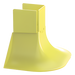 PANDUIT FTR2X2LYL - Accesorio de Control de Radio de Curvatura / 2' Radio / 3.85' x 6' x 3.85' / Policarbonato-ABS / Amarillo | SIERRA STORE