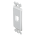 PANDUIT CFG1WH - Marco de Módulo / 1 Espacio Mini-Com / Para Placa Frontal GFCI / Color Blanco | SIERRA STORE